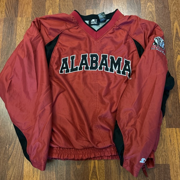 STARTER Other - Alabama Crimson Tide Starter Jacket Pullover Windbreaker Size Large